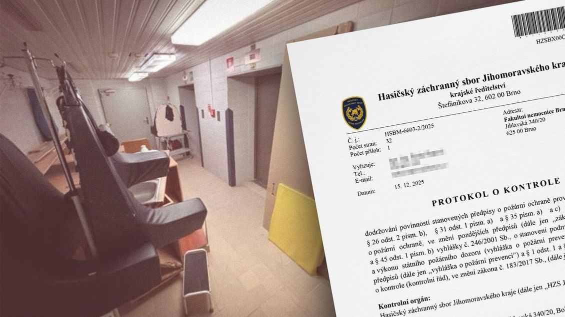 Státní nemocnice, místo nebezpečné pro pacienty, zjistili hasiči - Seznam Zprávy